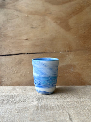 Cup in blue