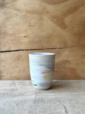 Cup in rainbow